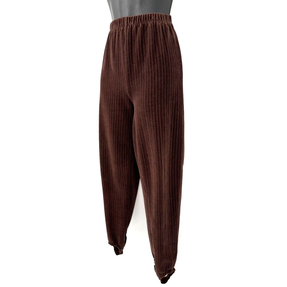 Liz Claiborne Liz & Co. Womens Pull On Jeggings Size 14 Brown Corduroy Cotton - Picture 5 of 13